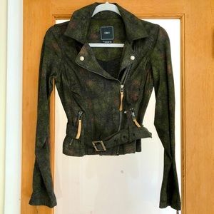 Obey Cropped Jacket, Green